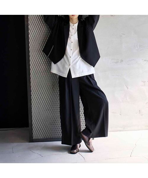 D'ICI / ディッシィ フラットシューズ | スクエアトゥ切り替えスリッポン | 詳細26