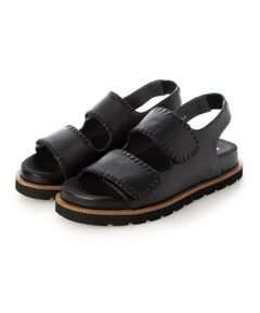 D'ICI / ディッシィ サンダル | ベルクロフラットサンダル