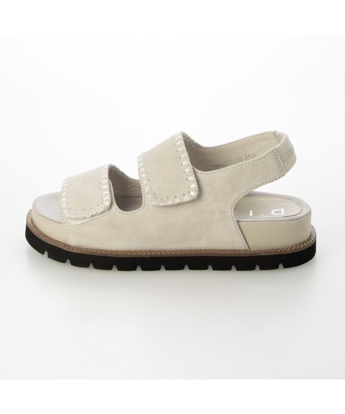 D'ICI / ディッシィ サンダル | ベルクロフラットサンダル | 詳細2