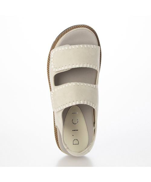 D'ICI / ディッシィ サンダル | ベルクロフラットサンダル | 詳細4