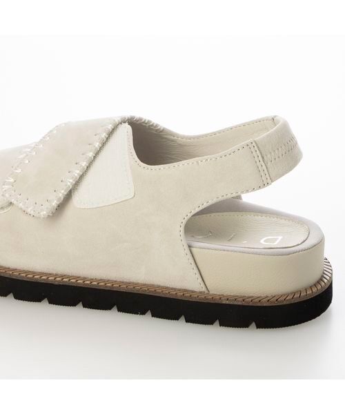 D'ICI / ディッシィ サンダル | ベルクロフラットサンダル | 詳細6