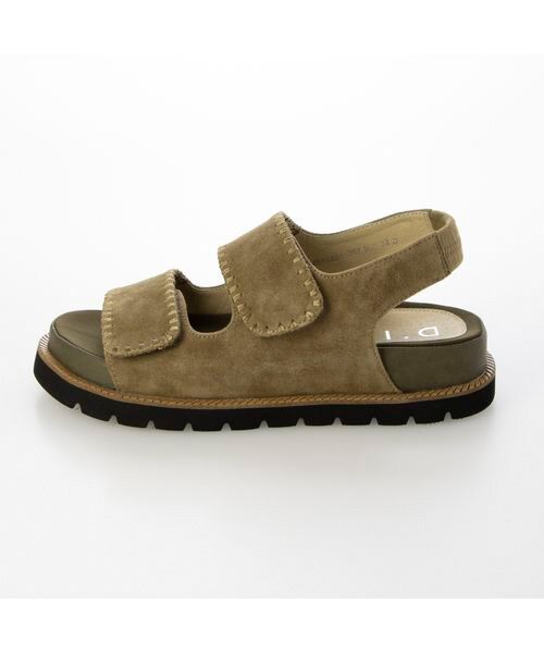 D'ICI / ディッシィ サンダル | ベルクロフラットサンダル | 詳細12