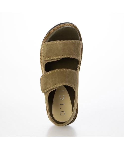 D'ICI / ディッシィ サンダル | ベルクロフラットサンダル | 詳細14