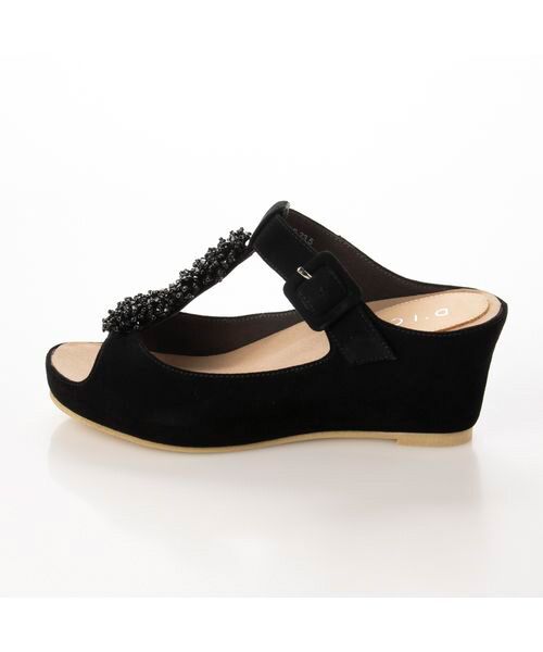 D'ICI / ディッシィ サンダル | 【クッション入り】ビジュー付きＴストラップサンダル | 詳細6