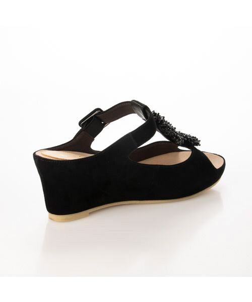 D'ICI / ディッシィ サンダル | 【クッション入り】ビジュー付きＴストラップサンダル | 詳細7