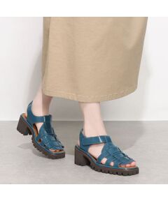 D'ICI / ディッシィ サンダル | スクエアトゥボリュームソールグルカサンダル