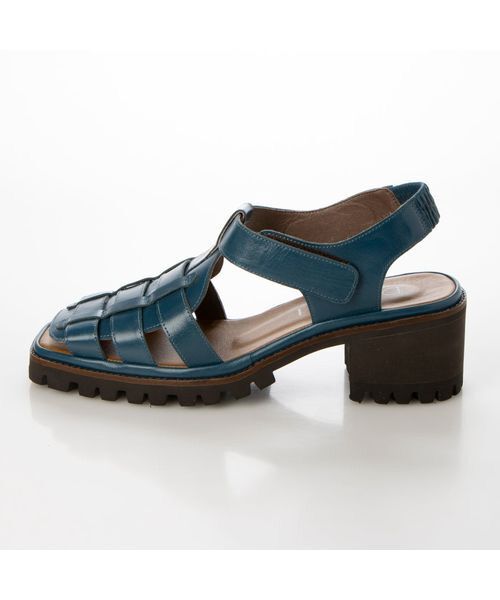 D'ICI / ディッシィ サンダル | スクエアトゥボリュームソールグルカサンダル | 詳細2