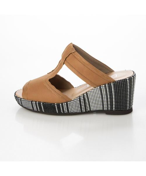 D'ICI / ディッシィ サンダル | フリルカットミュールサンダル | 詳細1