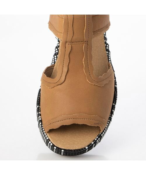 D'ICI / ディッシィ サンダル | フリルカットミュールサンダル | 詳細5