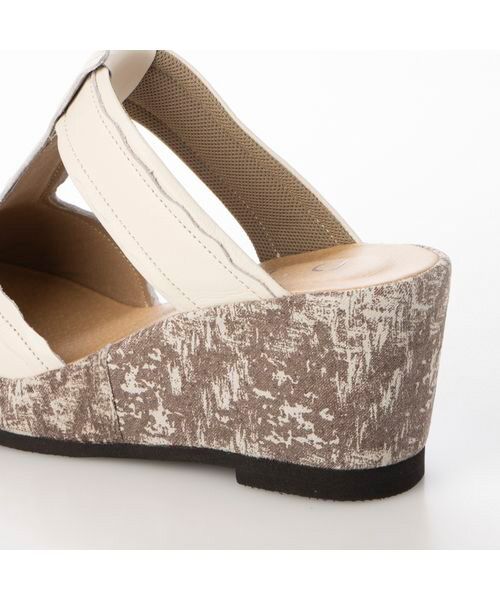 D'ICI / ディッシィ サンダル | フリルカットミュールサンダル | 詳細10