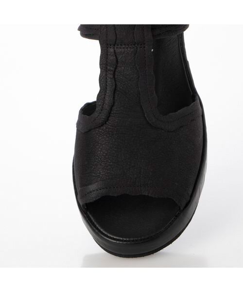 D'ICI / ディッシィ サンダル | フリルカットミュールサンダル | 詳細15