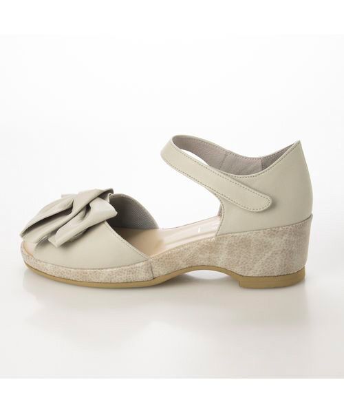 D'ICI / ディッシィ サンダル | フラワーリボンストラップサンダル | 詳細1