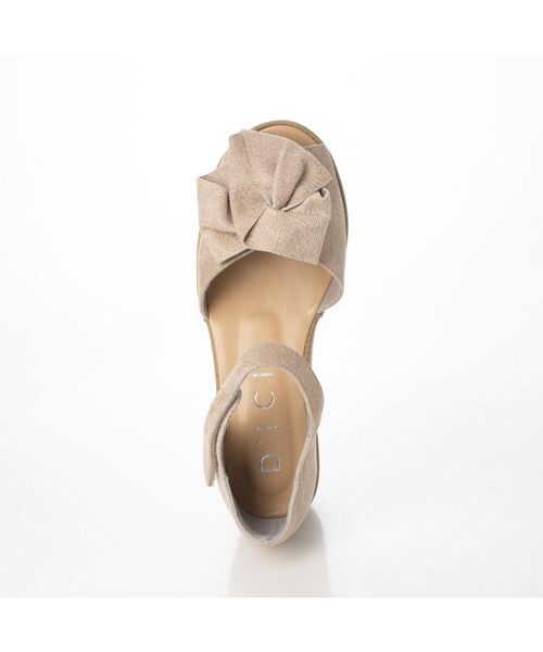 D'ICI / ディッシィ サンダル | フラワーリボンストラップサンダル | 詳細8