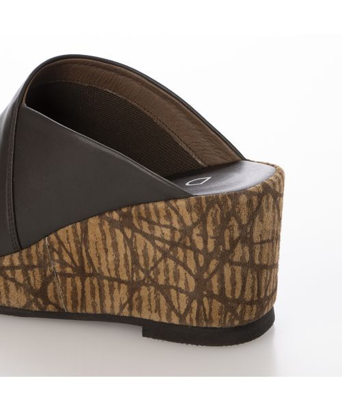 D'ICI / ディッシィ サンダル | パッチワーク厚底サンダル | 詳細5