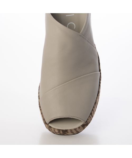 D'ICI / ディッシィ サンダル | パッチワーク厚底サンダル | 詳細15