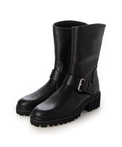 D'ICI / ディッシィ ブーツ（ショート丈） | ベルトデザインミドルブーツ | 詳細13