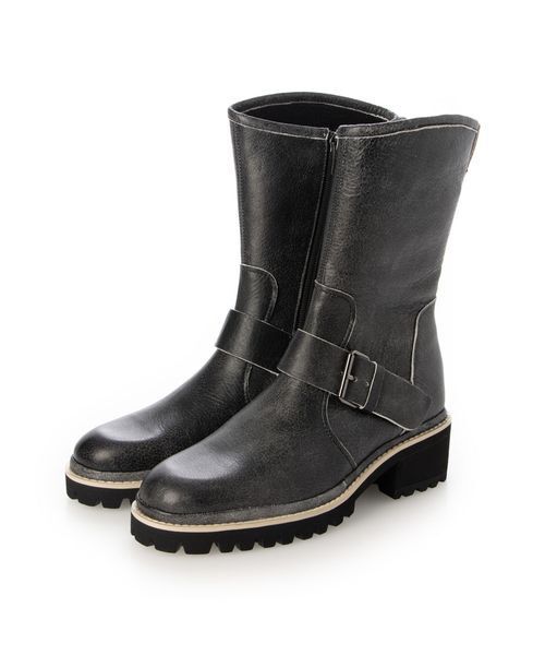 D'ICI / ディッシィ ブーツ（ショート丈） | ベルトデザインミドルブーツ | 詳細18