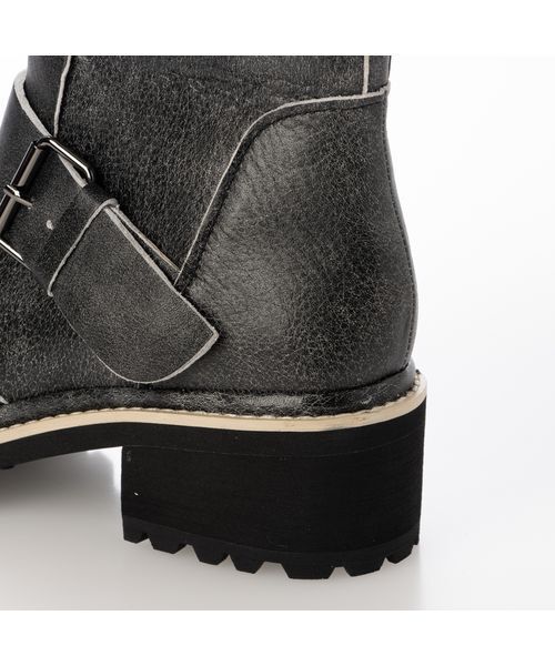 D'ICI / ディッシィ ブーツ（ショート丈） | ベルトデザインミドルブーツ | 詳細24