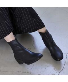 D'ICI / ディッシィ ブーツ（ショート丈） | ウェッジソールストレッチショートブーツ