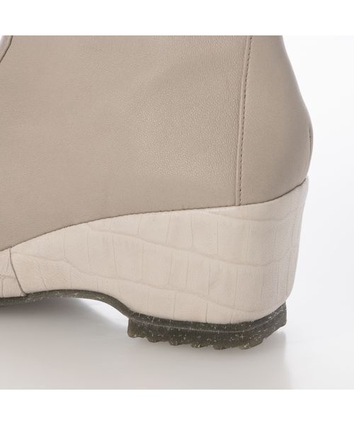 D'ICI / ディッシィ ブーツ（ショート丈） | ウェッジソールストレッチショートブーツ | 詳細7