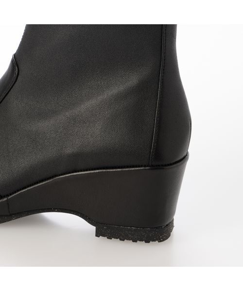 D'ICI / ディッシィ ブーツ（ショート丈） | ウェッジソールストレッチショートブーツ | 詳細15