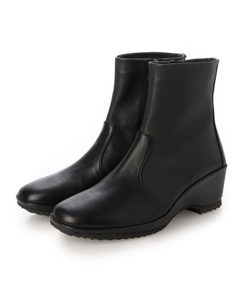D'ICI / ディッシィ ブーツ（ショート丈） | ウェッジソールストレッチショートブーツ | 詳細16