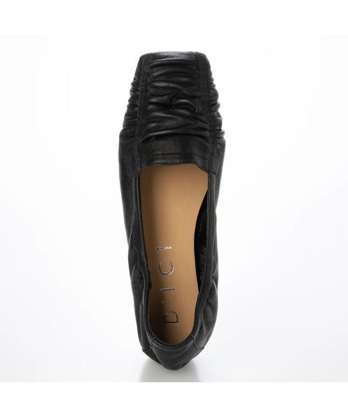 D'ICI / ディッシィ フラットシューズ | シャーリングスクエアトゥパンプス | 詳細13