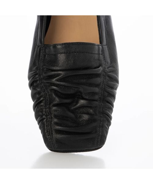 D'ICI / ディッシィ フラットシューズ | シャーリングスクエアトゥパンプス | 詳細15