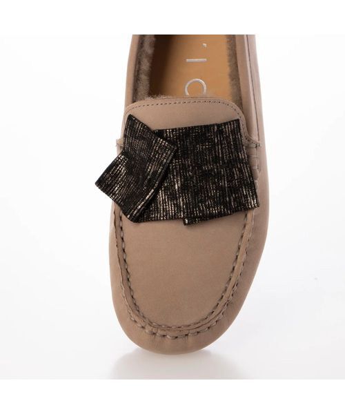 D'ICI / ディッシィ フラットシューズ | ドレープモチーフモカシンシューズ | 詳細15