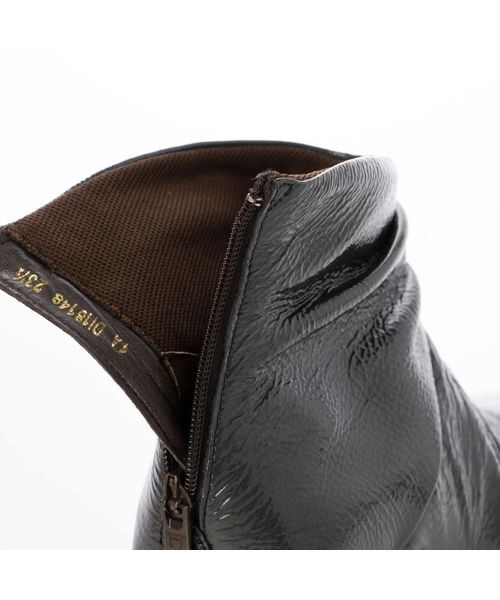 D'ICI / ディッシィ ブーツ（ショート丈） | ドレープデザインウェッジソールショートブーツ | 詳細6