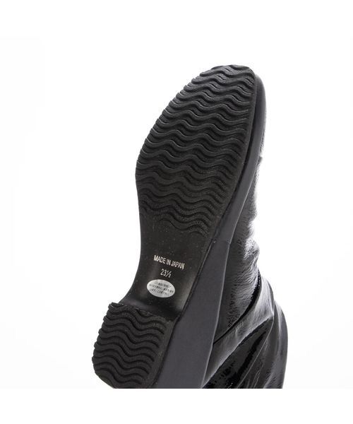 D'ICI / ディッシィ ブーツ（ショート丈） | ドレープデザインウェッジソールショートブーツ | 詳細10