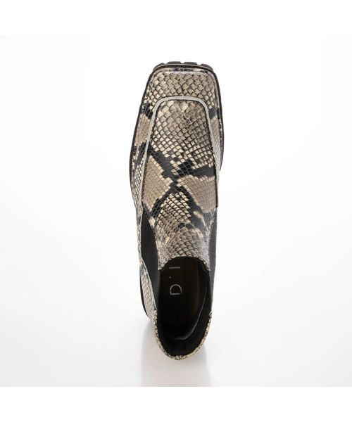 D'ICI / ディッシィ パンプス | ワイドスクエアトゥタンクソールショートブーツ | 詳細3