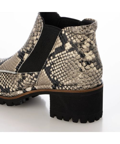 D'ICI / ディッシィ パンプス | ワイドスクエアトゥタンクソールショートブーツ | 詳細5