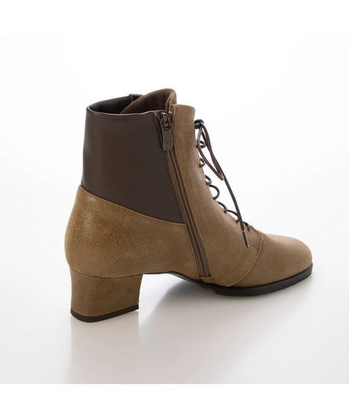 D'ICI / ディッシィ ブーツ（ショート丈） | チャンキーヒールレースアップショートブーツ | 詳細2
