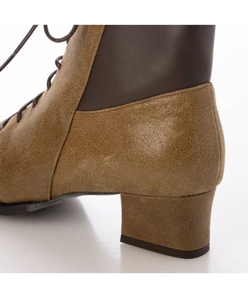 D'ICI / ディッシィ ブーツ（ショート丈） | チャンキーヒールレースアップショートブーツ | 詳細5