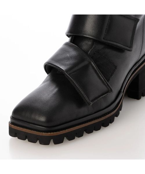 D'ICI / ディッシィ ブーツ（ショート丈） | スクエアトゥベルトデザインショートブーツ | 詳細10