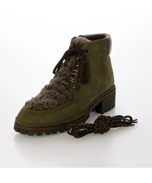 D'ICI / ディッシィ ブーツ（ショート丈） | タンクソールレースアップショートブーツ | 詳細6
