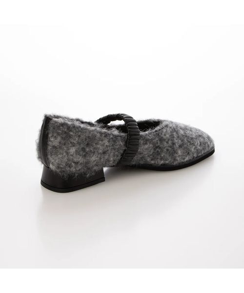 D'ICI / ディッシィ フラットシューズ | Vカットシャーリングストラップフラットシューズ | 詳細7