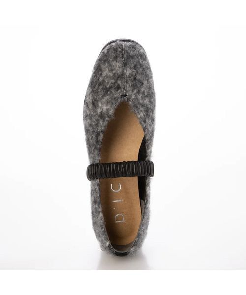 D'ICI / ディッシィ フラットシューズ | Vカットシャーリングストラップフラットシューズ | 詳細8