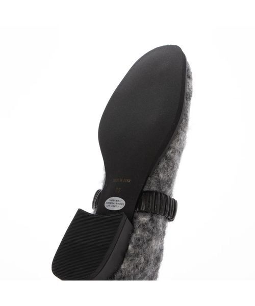 D'ICI / ディッシィ フラットシューズ | Vカットシャーリングストラップフラットシューズ | 詳細9