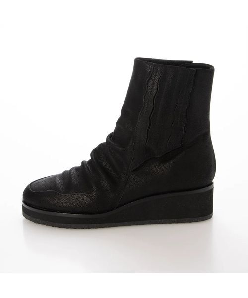 D'ICI / ディッシィ ブーツ（ショート丈） | ドレープワイドベルトショートブーツ | 詳細1