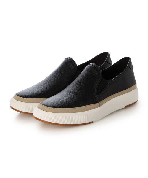 D'ICI / ディッシィ スニーカー | ベーシックスリッポン（ブラック）