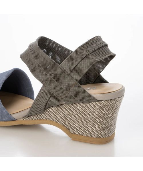 D'ICI / ディッシィ サンダル | 【高機能】アンクルストラップストレッチサンダル | 詳細5