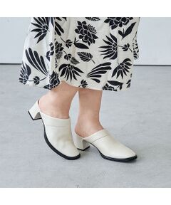 D'ICI / ディッシィ サンダル | クラシカルチャンキーヒールミュール