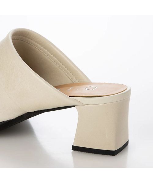 D'ICI / ディッシィ サンダル | クラシカルチャンキーヒールミュール | 詳細6