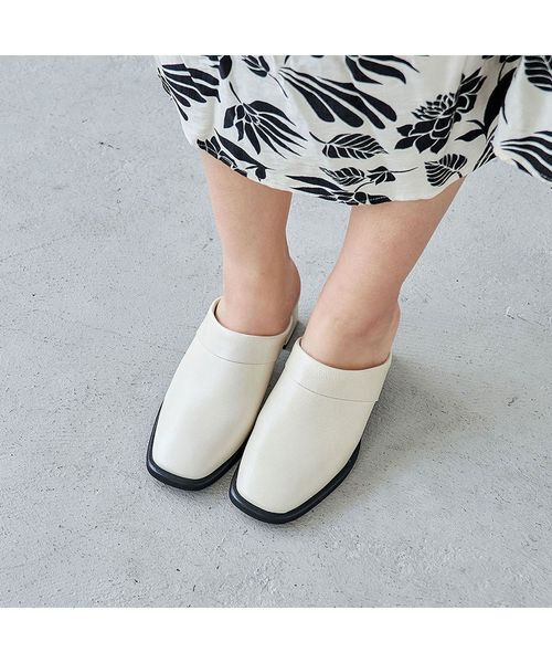 D'ICI / ディッシィ サンダル | クラシカルチャンキーヒールミュール | 詳細8