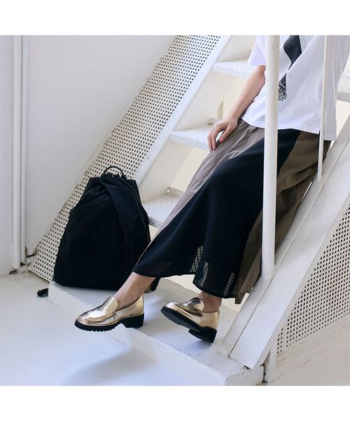 D'ICI / ディッシィ フラットシューズ | ボリュームソールソフトローファー | 詳細18