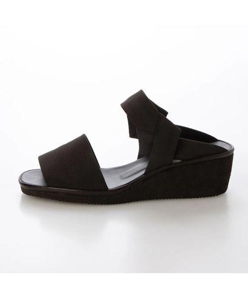 D'ICI / ディッシィ サンダル | ストレッチクロスウェッジサンダル | 詳細1