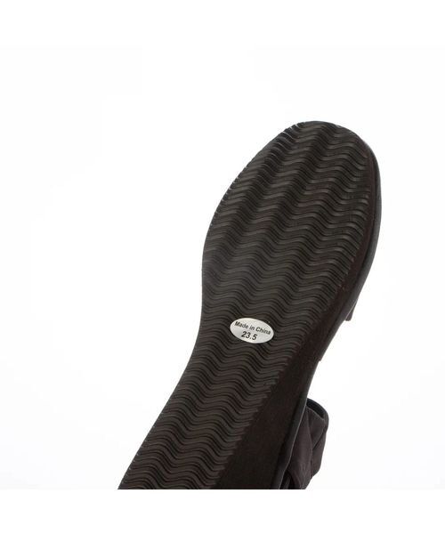 D'ICI / ディッシィ サンダル | ストレッチクロスウェッジサンダル | 詳細4