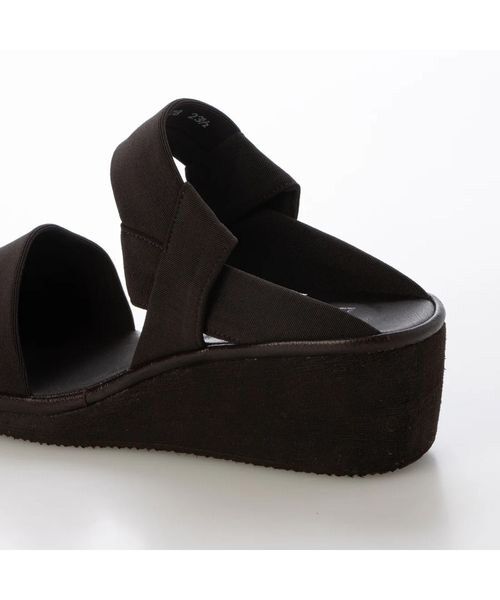 D'ICI / ディッシィ サンダル | ストレッチクロスウェッジサンダル | 詳細5